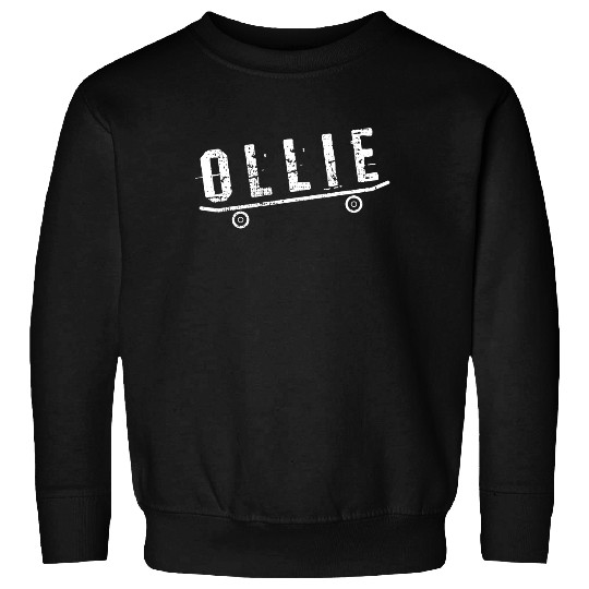 Skateboarder Ollie Skateboard Sweatshirt