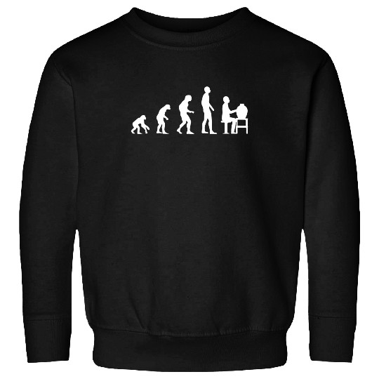 Pottery Evolution Funny Ceramic Artist Gift Sweatshirt