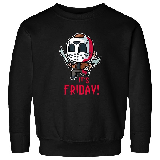 Horror Movie Characters Spooky Friday Halloween Sweatshirt