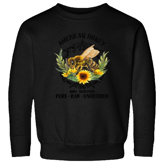 American Honey Bee Funny Beekeeping Gift For Beekeeper Sweatshirt