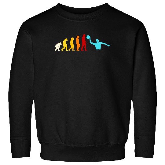 Great Water Polo Evolution Sport Gift Water Ball Player Sweatshirt