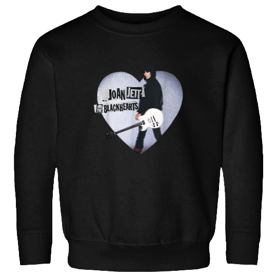 Joan Jett Official Heart Guitar Sweatshirt Sweatshirts