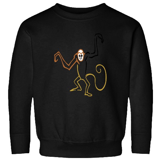 Crazy monkey Sweatshirt