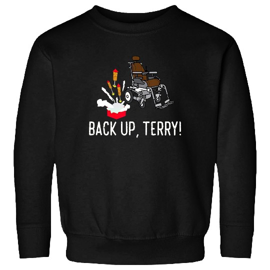 Back Up Terry! | Cute Funny Fireworks Gift Sweatshirt