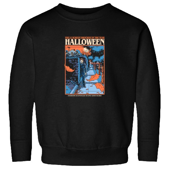 The Screen Shocker Michael Myers Halloween Sweatshirt