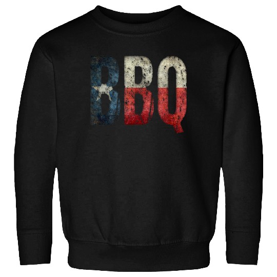 BBQ Texas State Flag Barbecue Sweatshirt