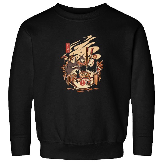 Studio Ghibli Ramen Sweatshirt, Spirited Away Sweatshirt, Totoro Sweatshirt