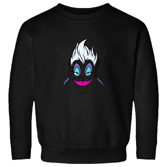 Disney Villains Ursula Big Face Sweatshirts