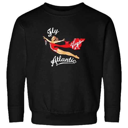 Princess Diana Sweatshirt, Fly Atlantic Sweatshirt