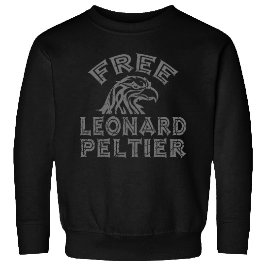 FREE LEONARD PELTIER EAGLE NATIVES grau used look