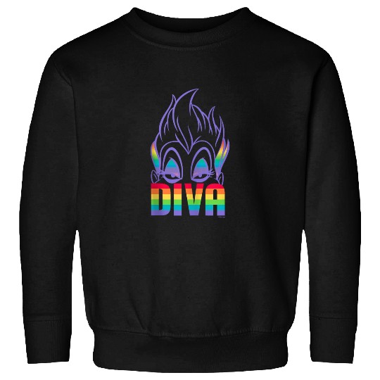 Disney Villains Ursula Diva Pride Sweatshirts