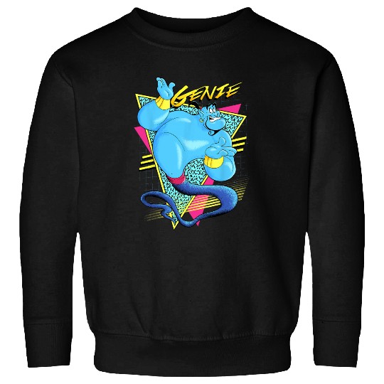 Disney Aladdin Genie Retro Abstract Portrait Logo Sweatshirts