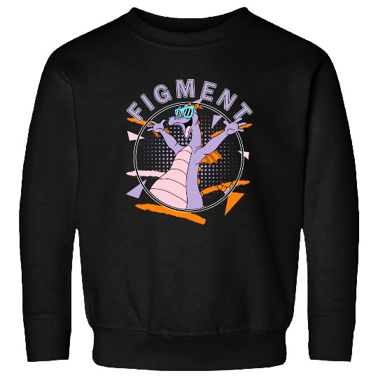 Disney Figment Retro 90's Portrait Sweatshirts,Epcot Figment Sweatshirts