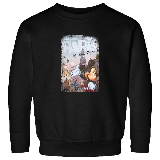 Disneyland Paris Mickey Sweatshirts, Eiffel Tower Mickey Sweatshirts