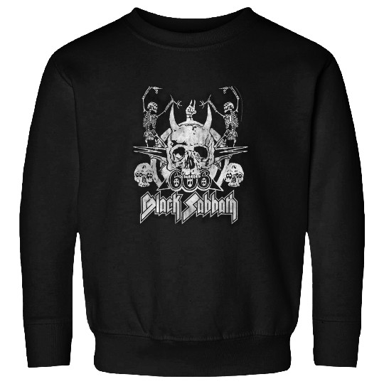 Vintage Concert Black Sabbath  Dancing Skeletons Sweatshirt