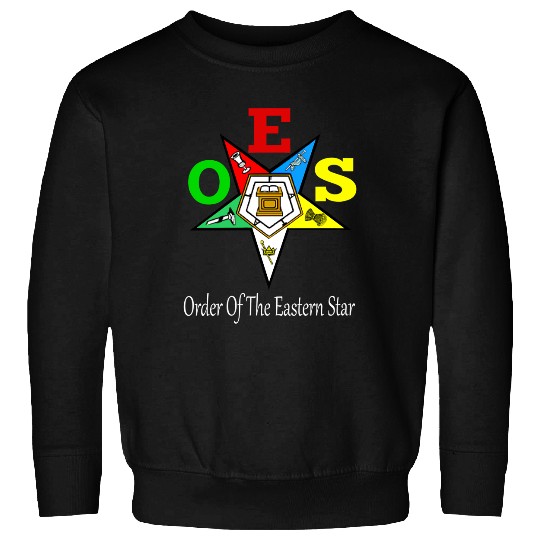 OES Order of the Eastern Star Logo Symbol Sweatshirt