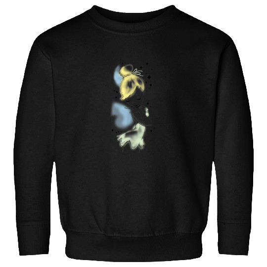Disney Peter Pan Tinkerbell Airbrush Style Sketc Sweatshirts