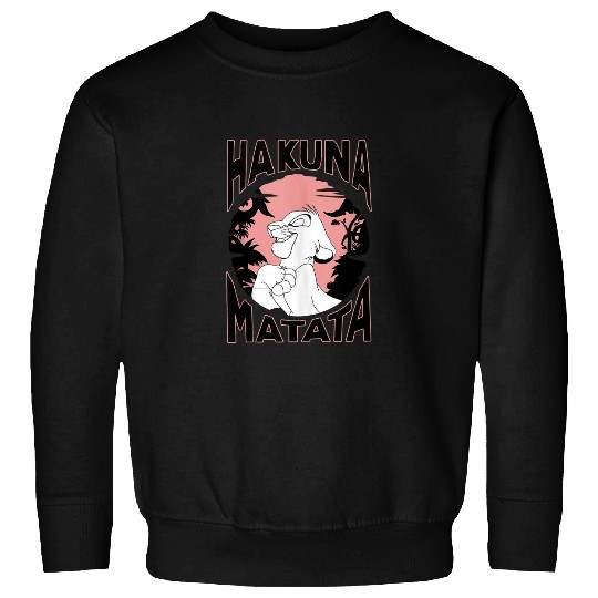 Disney The Lion King Hakuna Matata Sunset Simba 7106 Sweatshirts