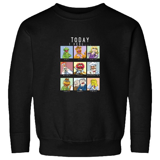 Disney The Muppets Today I Feel Box Up Character Sweatshirts