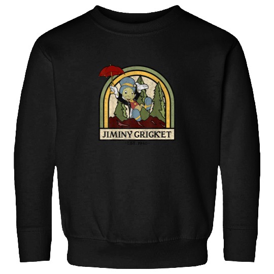 Disney Pinocchio Jiminy Cricket Established 1940 Sweatshirts