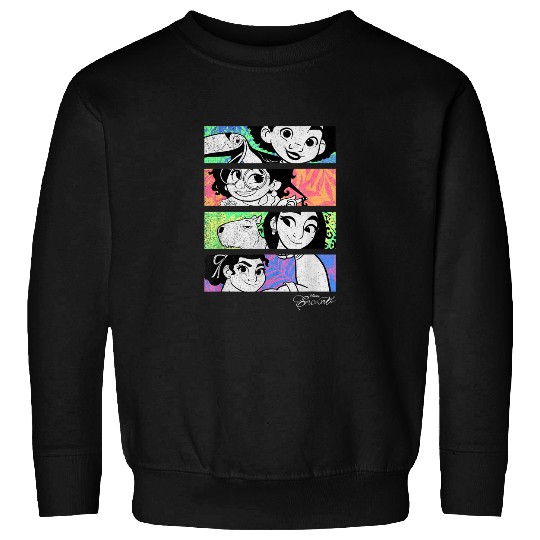 Disney Encanto Family Group Shot Panels Sweatshirts