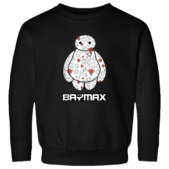 Disney Big Hero 6 Baymax Multiple Poses Cute Portrait Sweatshirts