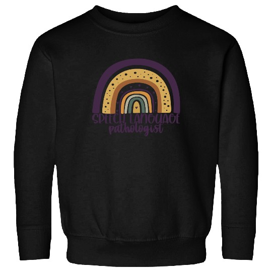 Speech Language Pathologist Rainbow Speech Therapy Sweatshirt