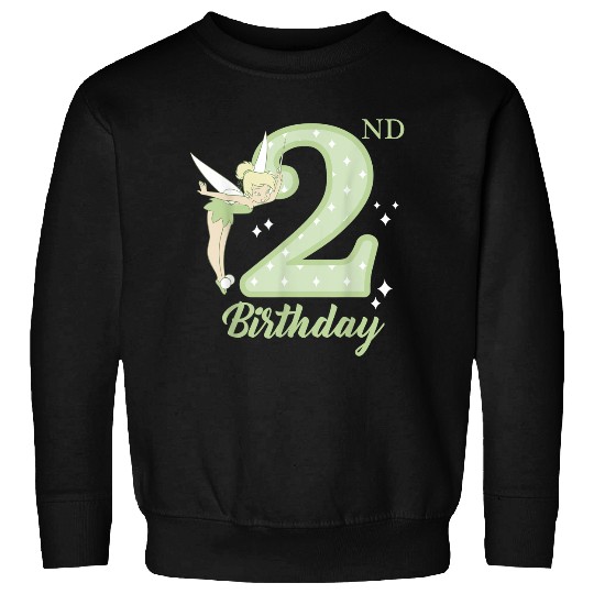 Disneyss Peter Pan 2nd Birthday Tinkerbell Portrait Sweatshirts