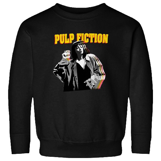 Nirvan Pulp Fiction Mia Wallace  Unisex Sweatshirt