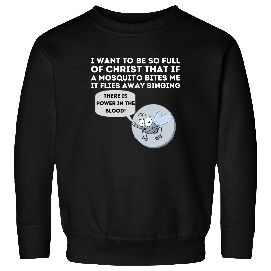 Mosquito Joke Sweatshirt