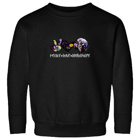 Peace Love Night Mare Sweatshirt