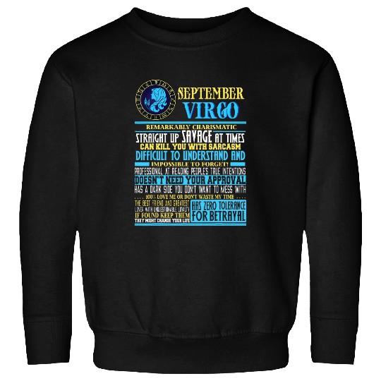 Virgo Facts September Virgo Sweatshirt