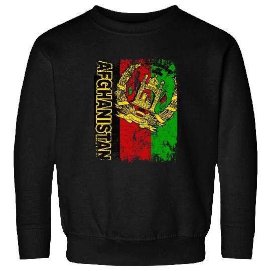 Vintage Afghanistan Flag Sweatshirt