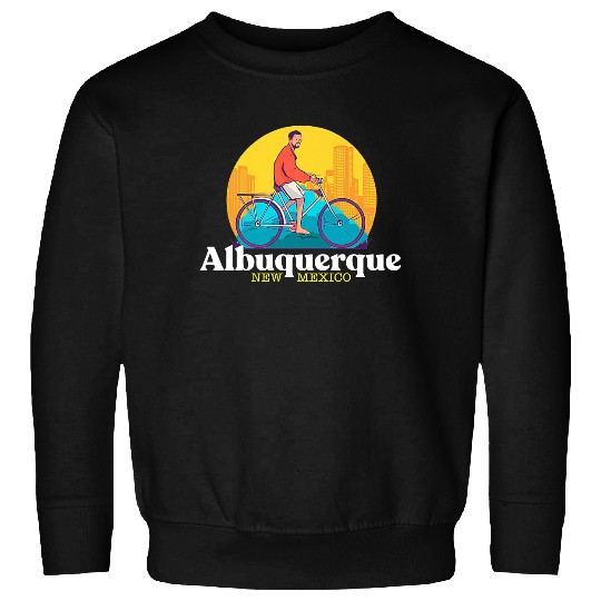 Albuquerque New Mexico 80s Retro Sweatshirt