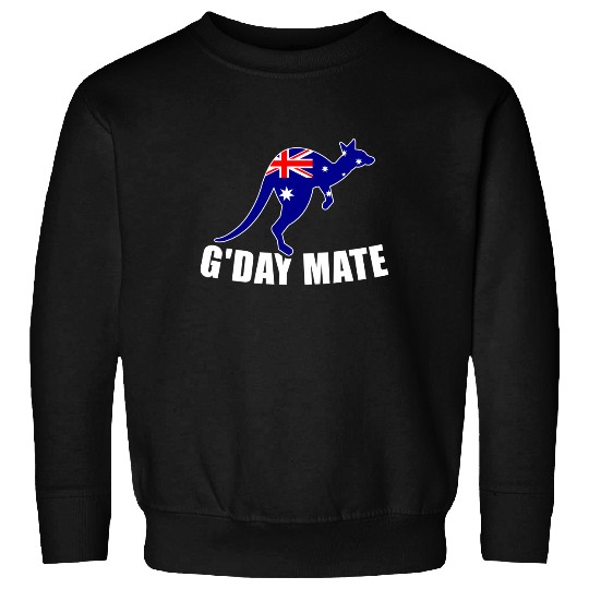 Australia Flag Kangaroo Sweatshirt