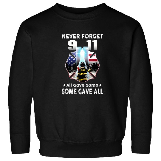 Never Forget 9-11-2001 20th Anniversary Sweatshirt