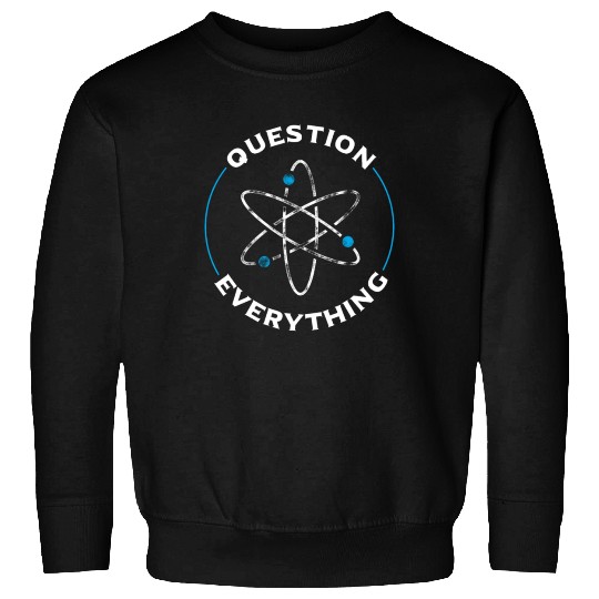 Question everything atom - atheism - atheist