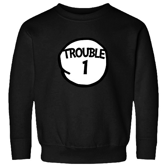Trouble 1 One Matching Group Trouble 1 Sweatshirt