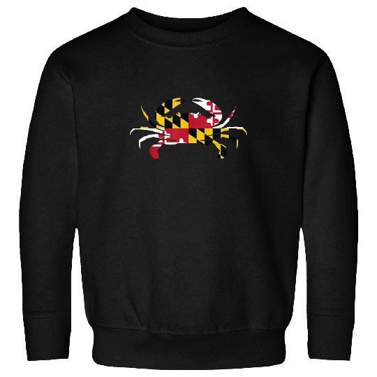 Maryland Crab State Pride Flag Sweatshirt