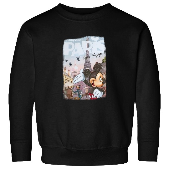Disneyland Paris Sweatshirt, Paris Mickey Sweatshirt, Eiffel Tower Sweatshirt