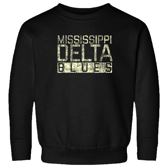 Mississippi Delta Blues Vintage Sweatshirt