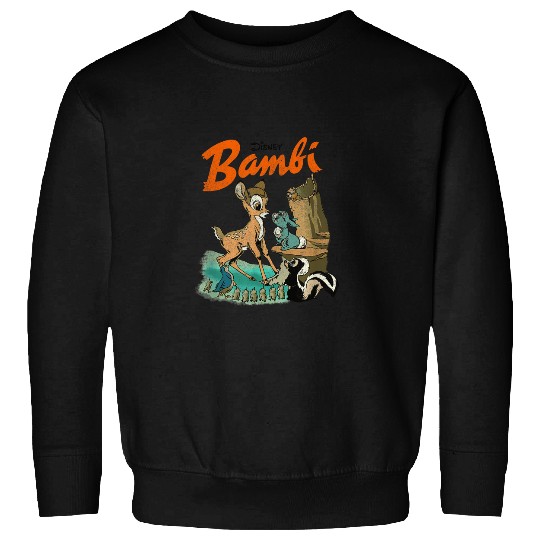 Disney Bambi  Group Poster Sweatshirts