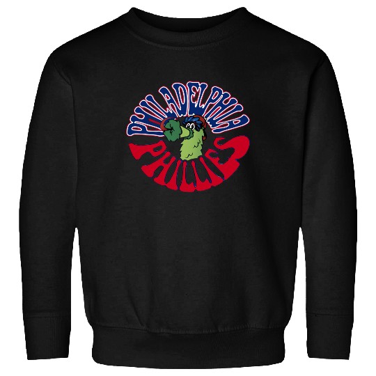 Phillie Phanatic Cartoon Sweatshirt, Philadelphia Baseball Sweatshirt