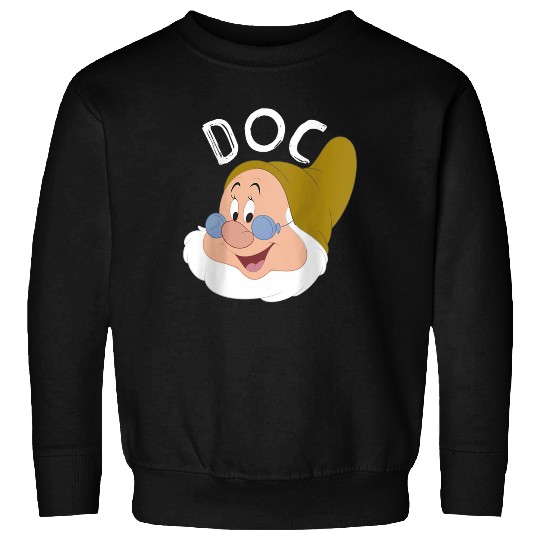 Disneyss Snow White The Seven Dwarfs Doc Faces Sweatshirts