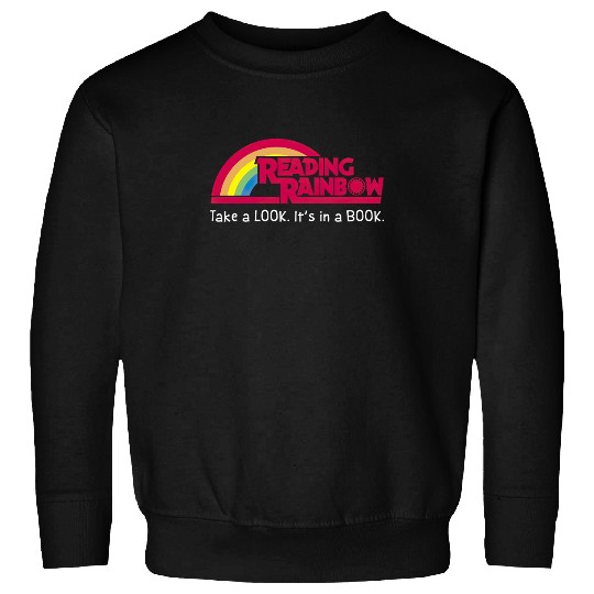 Reading Rainbow Take A Look It's in A Book Sweatshirts