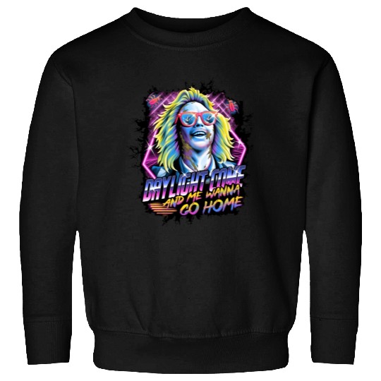 Beetlejuice Daylight Come and Me Wanna Go Home Sweatshirt