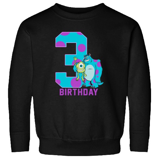 Disney Pixars Monsters Inc. Mike and Sully 3rd Birthday Sweatshirts