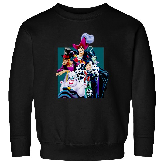 Disney Villains Character Group Sweatshirts