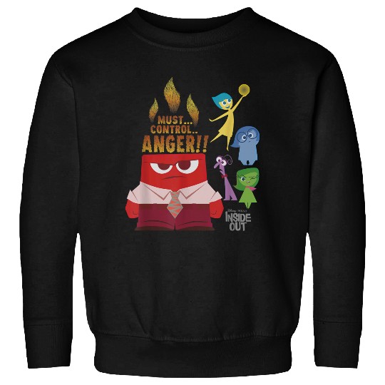 Disneyss Pixars Inside Out Must Control Anger Vintages Sweatshirts