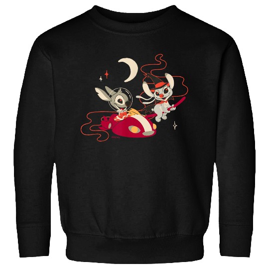 Disneyss Lilo Stitch Angel And Stitch Halloween Flight Sweatshirts